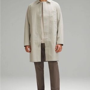 Lululemon Athletica Tan Raincoat Minimalist Design